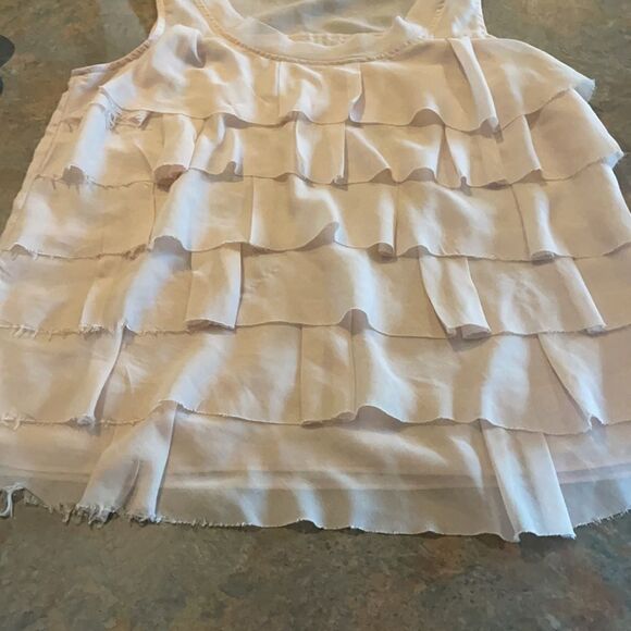 LOFT MP Sheer Tiered Tank - Picture 3 of 4